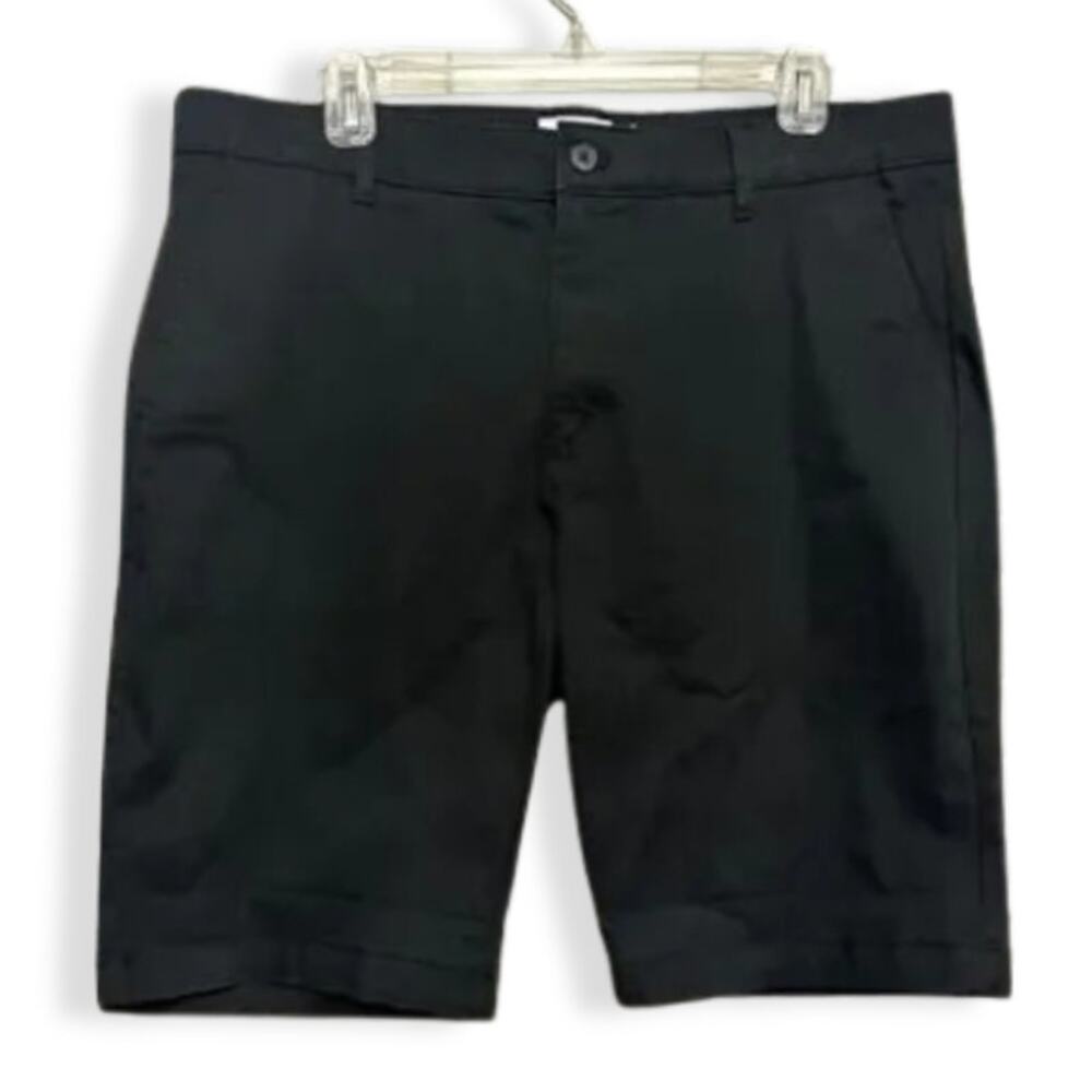 Topman Chino Shorts Functional Pockets Belt Loop Slim Fit Design Black M 28 NWT